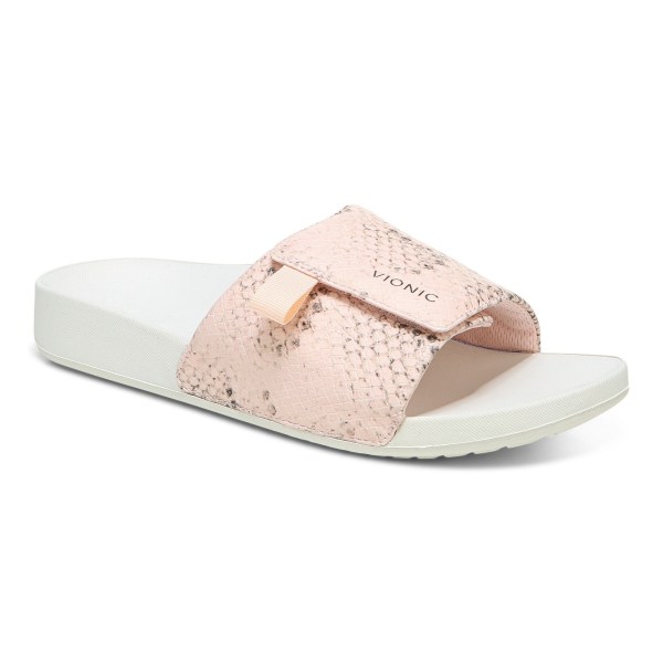 Vionic Sandals Ireland - Keira Slide Sandal Snake - Womens Shoes Sale | SIWJA-4901